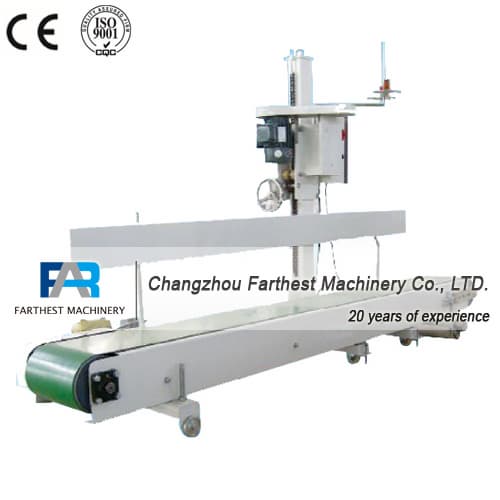 Poultry Feed Pellet Packing And Sewing Machine